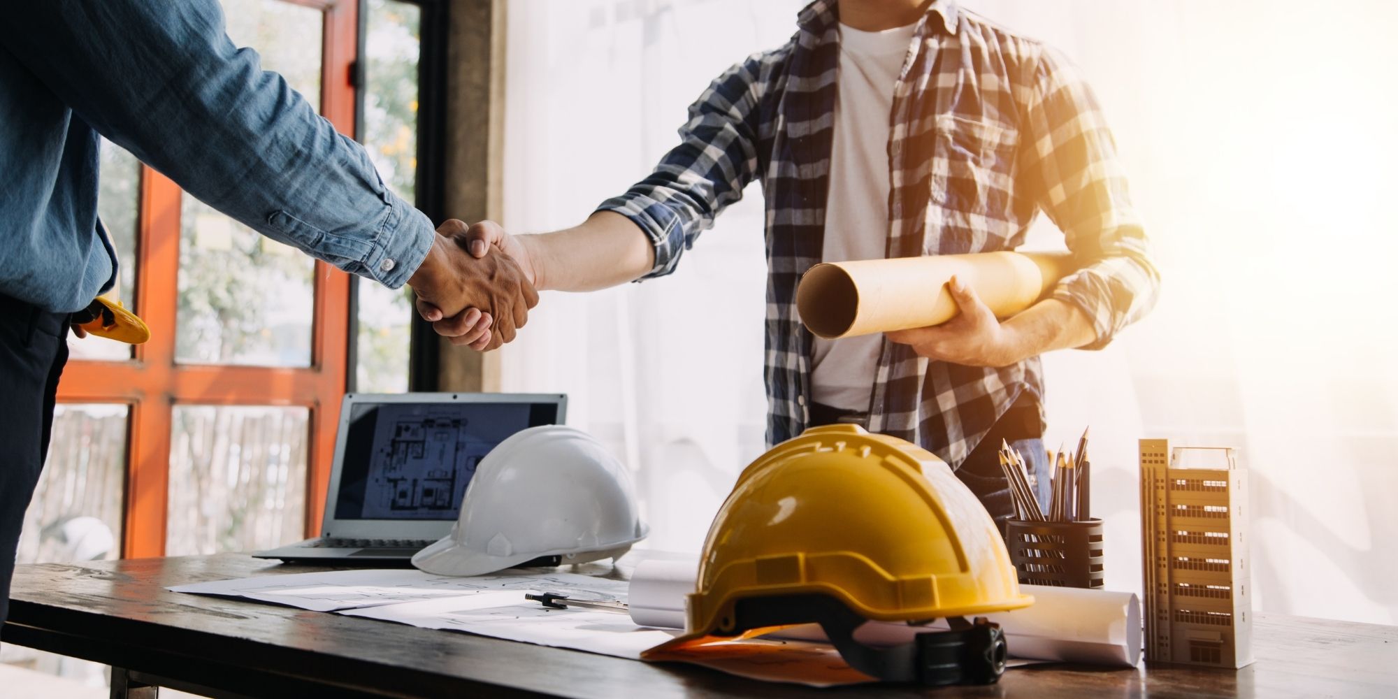 Artisan BTP en action